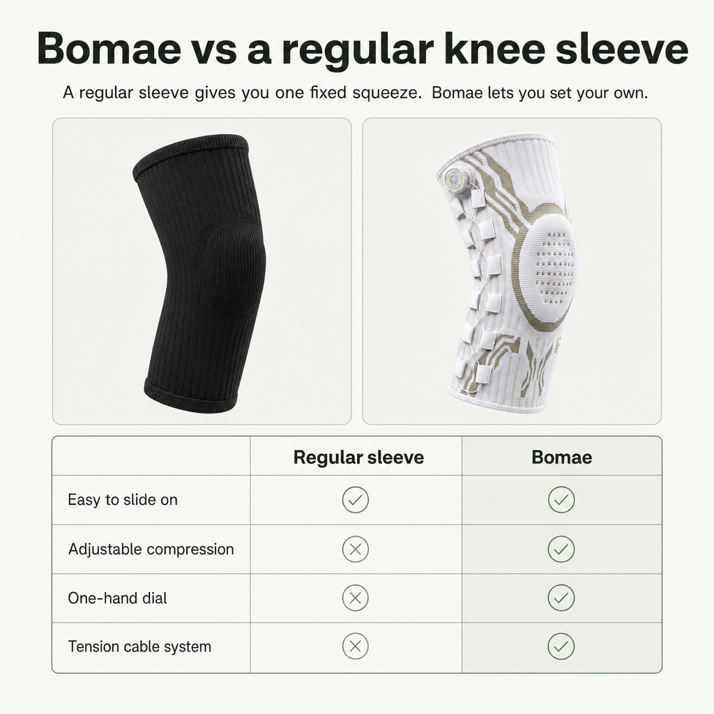 Premium Adjustable Knee Compression Sleeve