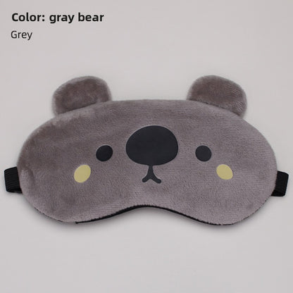 Cute Plush Eye Mask