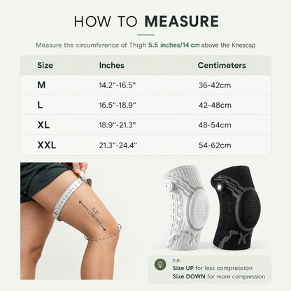 Premium Adjustable Knee Compression Sleeve